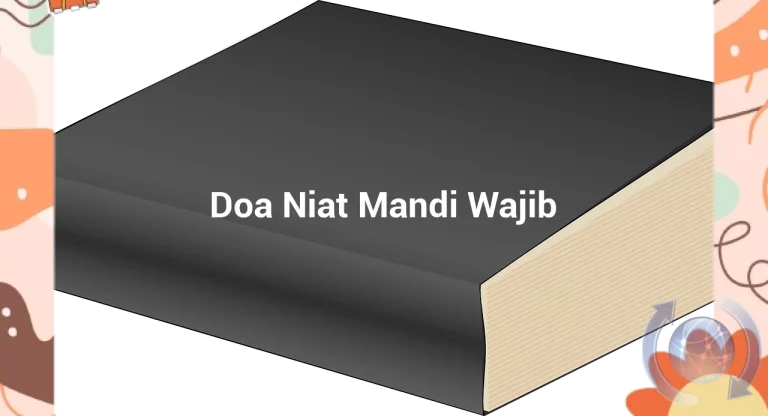 featured image doa niat mandi wajib 0