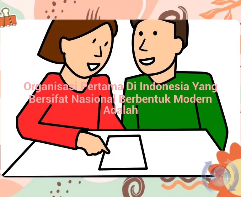 featured image organisasi pertama di indonesia yang bersifat nasional berbentuk modern adalah 0