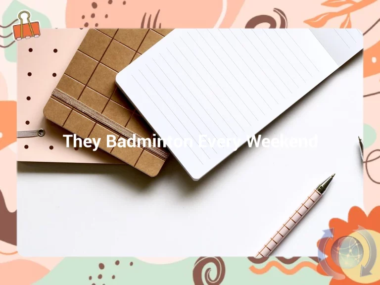 featured image they badminton every weekend 0