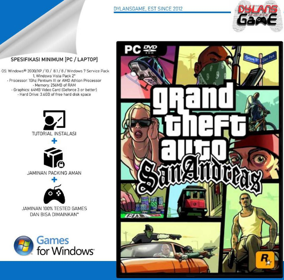 Cheat GTA San Andreas PC Terlengkap, Senjata dan Kendaraan
