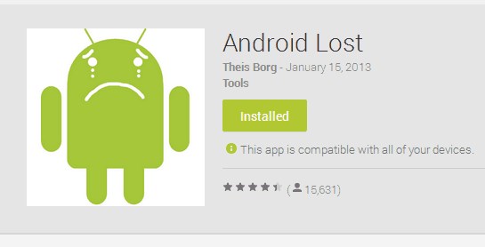 Android Lost Aplikasi Pelacak Ponsel Dan SMS
