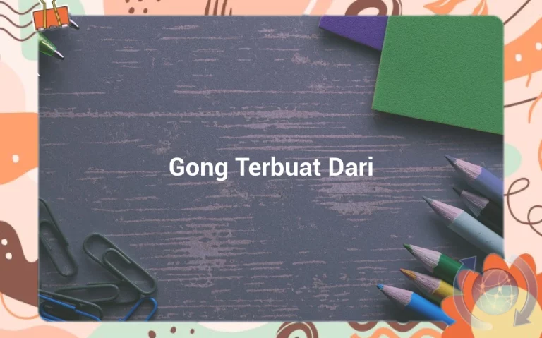 featured image gong terbuat dari 0