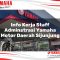 info kerja staff adminstrasi yamaha motor daerah sijunjung 1751214015