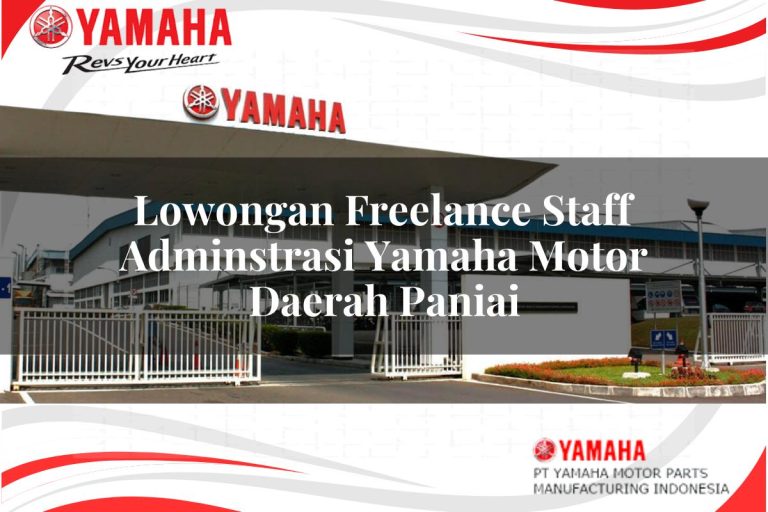 lowongan freelance staff adminstrasi yamaha motor daerah paniai 1751192957