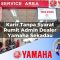 karir tanpa syarat rumit admin dealer yamaha sekadau 1752832950